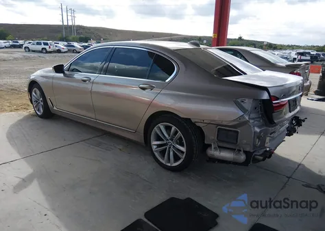 2016 BMW 750I xDrive from USA, damaged, VIN WBA7F2C59GG419673